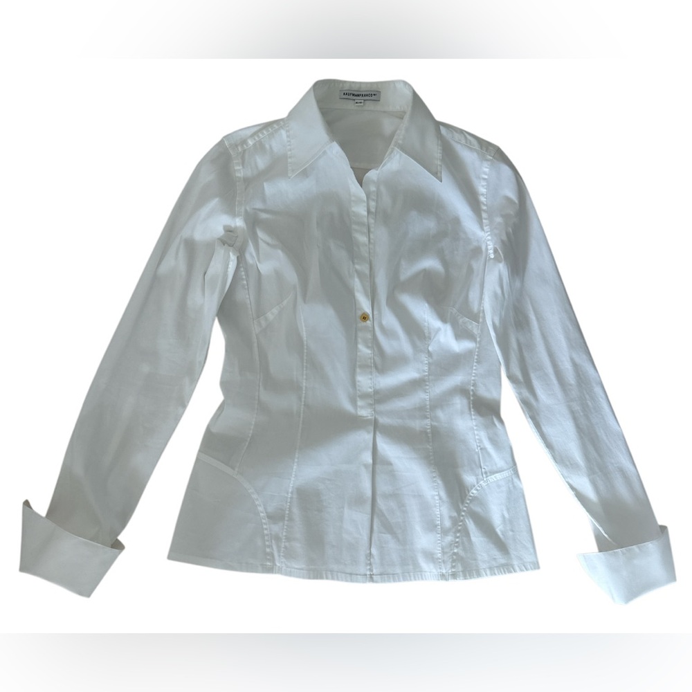 KAUFMANFRANCO 021 Women’s White Shirt Size 10/46